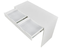 Load image into Gallery viewer, Schertz 100cm Computer Desk - White
