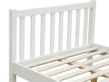 Load image into Gallery viewer, Baker King Single Wooden Bed Frame - White