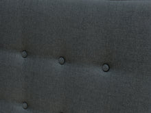 Load image into Gallery viewer, Susan Double Fabric Upholstered Headboard - Charcoal