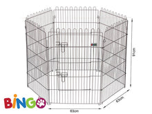 Load image into Gallery viewer, 21006 - BINGO - Dog Pet Play Pen 91 x 60CM - 6pcs - Betalife