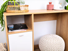 Load image into Gallery viewer, Makalu 100cm Computer Desk - Oak