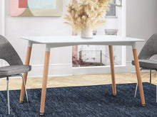 Load image into Gallery viewer, Sana Dining Table Rectangle 120 x 80cm - White
