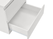 Load image into Gallery viewer, Tongass Wooden Bedside Table - White