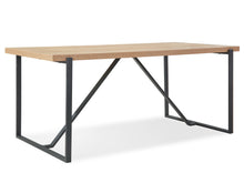 Load image into Gallery viewer, Liron Dining Table Rectangle 180x90cm - Oak