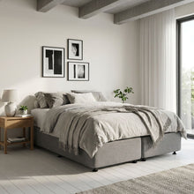 Load image into Gallery viewer, Vinson Fabric King Split Bed Base - Grey