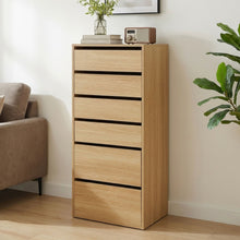 Load image into Gallery viewer, Payette 6 Drawer Wardrobe - Oak