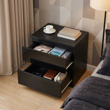 Load image into Gallery viewer, Angeles High Gloss Bedside Table - Black