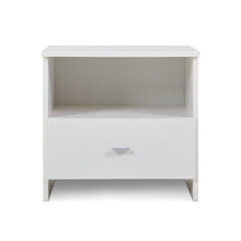 Load image into Gallery viewer, O-22101-makalu-wooden-bedside-table-with-1-drawer-white-3