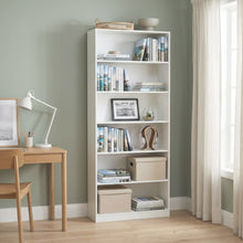 Load image into Gallery viewer, Nivo 6 Tier Bookshelf Display Shelf - White