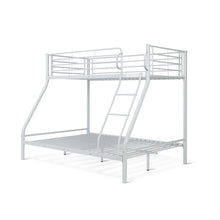 Load image into Gallery viewer, 23009_dobson_metal_triple_bunk_bed_-_white_3.1_1_f3958cc5-c6da-4b03-9fc0-d9b00c97855e