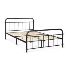 Load image into Gallery viewer, 23012_taylor_double_metal_bed_frame_-_black_3_5868d8f2-e06b-4f7d-93d0-3d6b20a9cbed