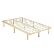 Load image into Gallery viewer, 23108_ohio_king_single_wooden_bed_base_natural_1_1cc57091-dce0-46db-be9a-006964028d33
