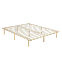 Load image into Gallery viewer, 23110_ohio_queen_wooden_bed_base_natural_1_b98905a8-6c09-4a25-bc3d-2f57a06a971b