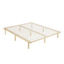 Load image into Gallery viewer, 23111_ohio_king_wooden_bed_base_natural_1_d08dd8a7-656f-4c33-99d0-b1498219651a