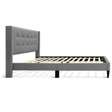 Load image into Gallery viewer, 23130_sealy_queen_bed_frame_-_light_grey_3_60fe5fa0-39d3-4597-87be-e5bd998a68a8