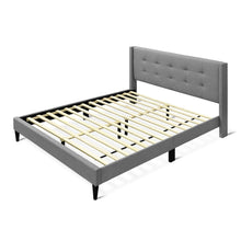 Load image into Gallery viewer, 23130_sealy_queen_bed_frame_-_light_grey_4_07e06d16-d381-4619-ab8c-fe3fbdc02bd9