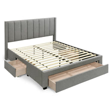 Load image into Gallery viewer, 23138_hopkins_queen_bed_frame_with_storage_-_light_grey_3_c0ed4327-2e7b-444a-ad7c-a04850bbad38