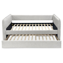Load image into Gallery viewer, Joyce Single Trundle Bed Frame - Pearl