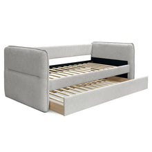 Load image into Gallery viewer, Joyce Single Trundle Bed Frame - Pearl
