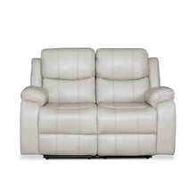 Load image into Gallery viewer, 23177-b_wilson_manual_recliner_sofa_set_2_seater_-_white_3_d7c15437-1944-44b6-bc35-b02130ef766a