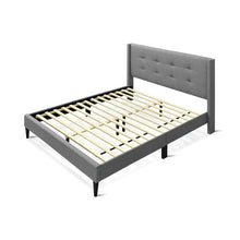 Load image into Gallery viewer, 23178_sealy_double_bed_frame_-_light_grey_20_53cd5546-a617-407d-8207-65bb7d0d914c