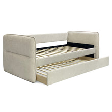 Load image into Gallery viewer, Joyce Single Trundle Bed Frame - Oat White