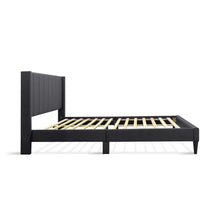 Load image into Gallery viewer, 23191_careys_queen_bed_frame_-_dark_grey_5_00efe2fb-8712-42ec-b1d1-1d4109fa0454