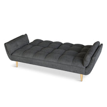 Load image into Gallery viewer, Dover 3 Seater Sofa Bed - Dark Grey