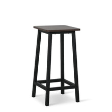 Load image into Gallery viewer, Ian Metal Bar Stool - Rustic Brown + Black