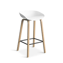 Load image into Gallery viewer, 21857-kai-bar-stool-metal-barstool-75cm-white-2601131