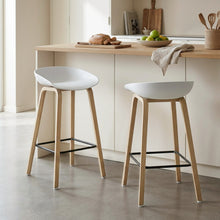 Load image into Gallery viewer, 21857-kai-bar-stool-metal-barstool-75cm-white-26011311