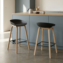 Load image into Gallery viewer, 21858-kai-bar-stool-metal-barstool-75cm-black-26011211
