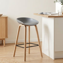 Load image into Gallery viewer, 22628-kai-bar-stool-metal-barstool-75cm-grey-26011314