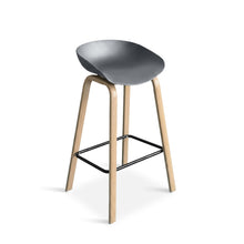 Load image into Gallery viewer, 22628-kai-bar-stool-metal-barstool-75cm-grey-2601131