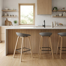 Load image into Gallery viewer, 22628-kai-bar-stool-metal-barstool-75cm-grey-26011311