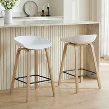Load image into Gallery viewer, 22629-kai-metal-bar-stool-65cm-white-26011311