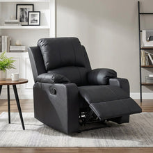 Load image into Gallery viewer, Marton Manual Recliner Chair - Black