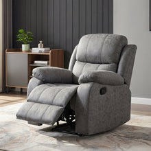 Load image into Gallery viewer, re-23026-A-Wilson-Manual-1-Seater-Recliner-Sofa-Grey-1