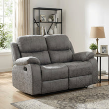 Load image into Gallery viewer, re-23026-B-Wilson-Manual-2-Seater-Recliner-Sofa-Grey-3