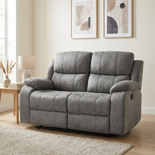Load image into Gallery viewer, re-23026-B-Wilson-Manual-2-Seater-Recliner-Sofa-Grey-2