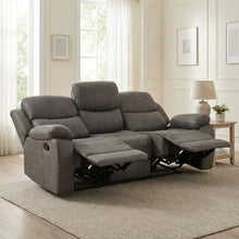 Load image into Gallery viewer, re-23027-C-Wilson-Manual-3-Seater-Recliner-Sofa- Brown-3
