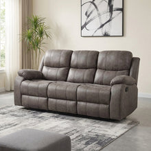 Load image into Gallery viewer, re-23027-C-Wilson-Manual-3-Seater-Recliner-Sofa- Brown-2