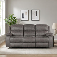 Load image into Gallery viewer, re-23027-C-Wilson-Manual-3-Seater-Recliner-Sofa- Brown-4