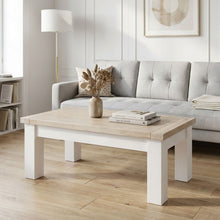 Load image into Gallery viewer, Aurora Solid Wood Coffee Table - White