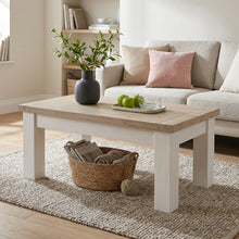 Load image into Gallery viewer, Aurora Solid Wood Coffee Table - White