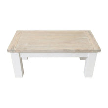 Load image into Gallery viewer, Aurora Solid Wood Coffee Table - White