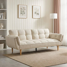Load image into Gallery viewer, Dover 3 Seater Sofa Bed - Beige