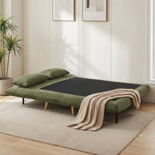 Load image into Gallery viewer, 23795-hastings-2-seater-fold-out-sofa-bed-green-2601142