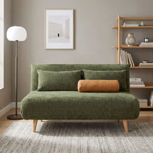 Load image into Gallery viewer, 23795-hastings-2-seater-fold-out-sofa-bed-green-2601145