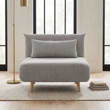 Load image into Gallery viewer, Hastings 1 Seater Fold-Out Sofa Bed - Grey